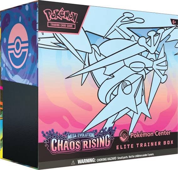 Pokemon Center Chaos Rising Elite Trainer Box PREORDER