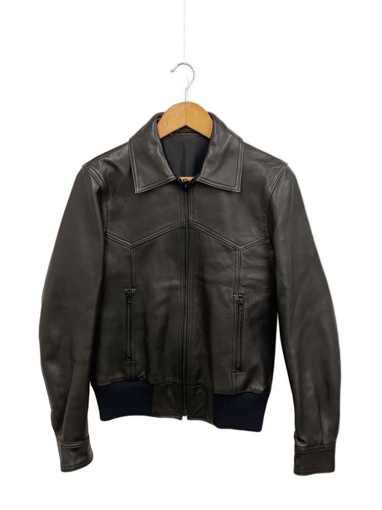 Wacko Maria Single Riders Jacket/S/Horse Leather/Tnxgp Leather Jkt 3482