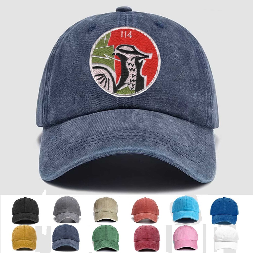 Custom Personalization Embroidered Hat 114th Observation Squadron, Veteran Cap
