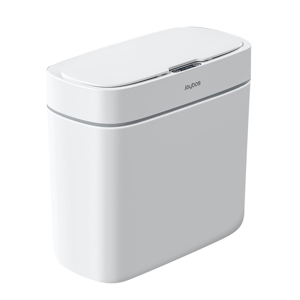 JOYBOS Bathroom Trash Can,3 Gallon Waterproof Automatic Small Bathroom Garbag...