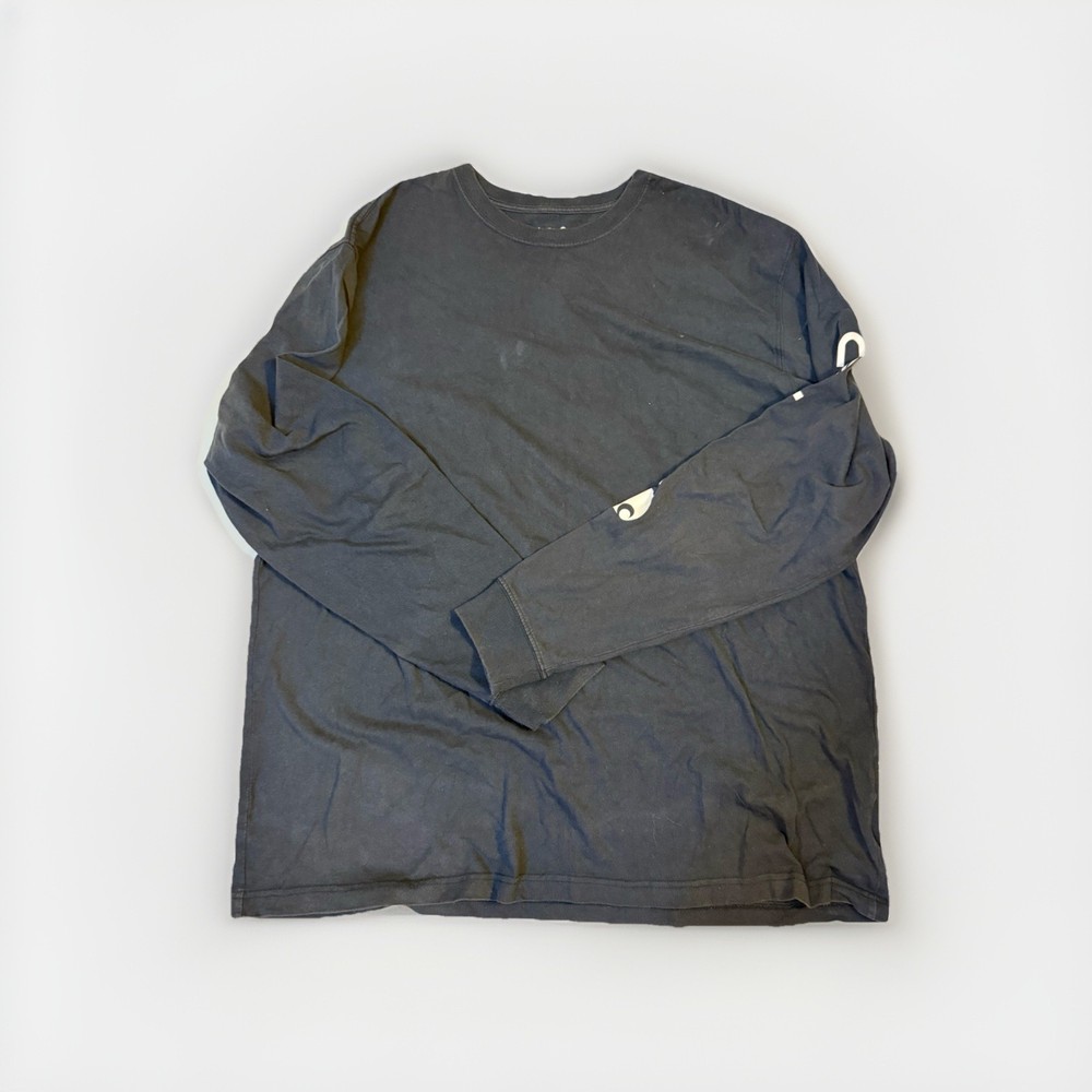 Carhartt K126 Long Sleeve Working Men's T-Shirt - Black, Size XL