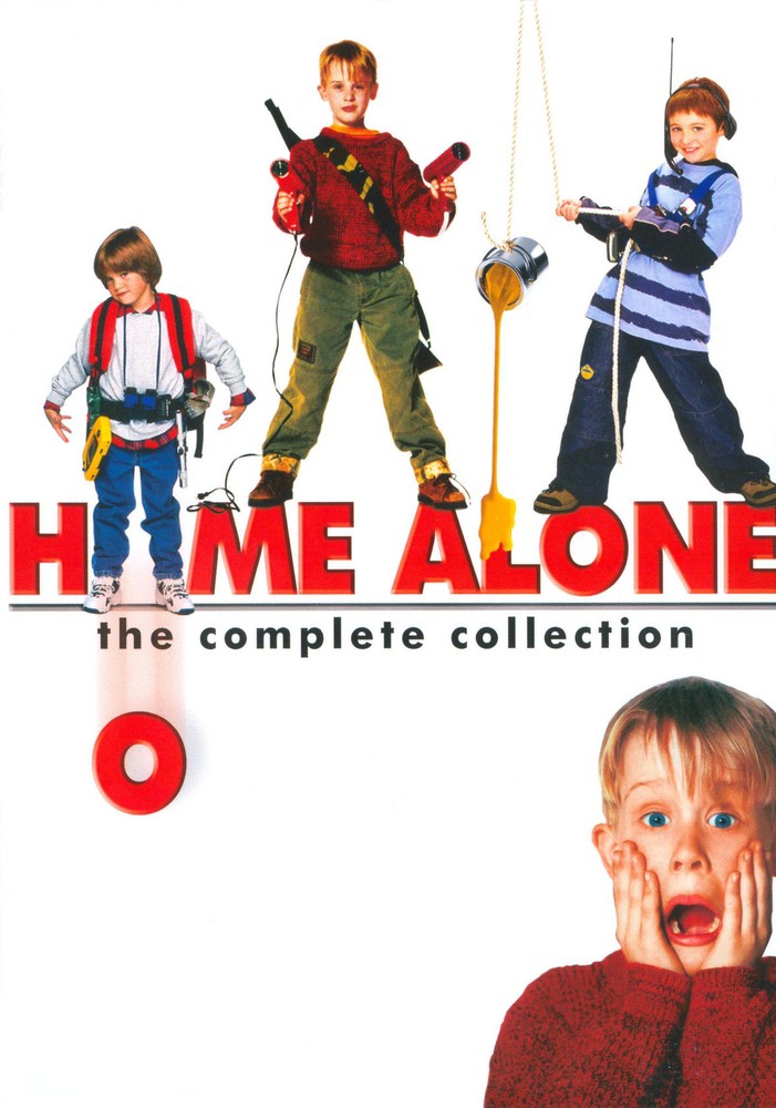 Home Alone 1-4 Collection (DVD, 4 Disc Set) NEW
