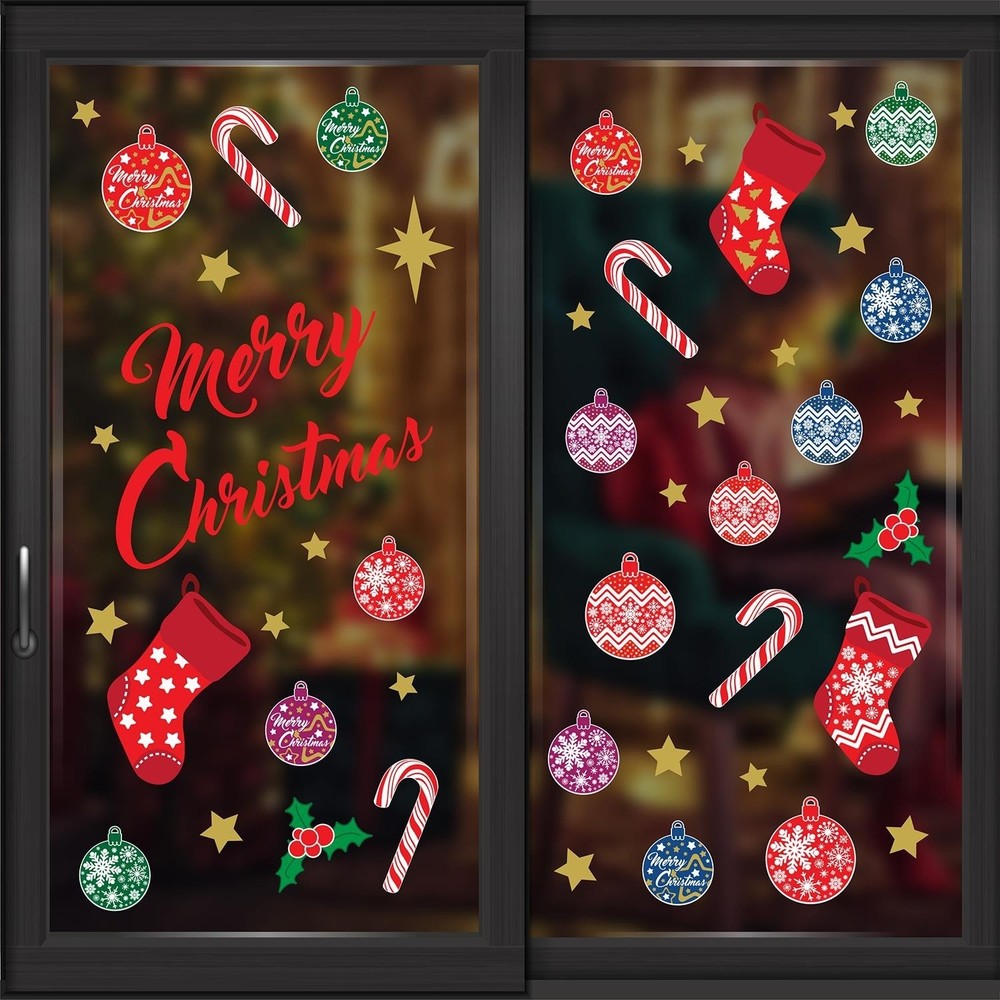 Festive Red Christmas Quote Wall Sticker by Walplus
