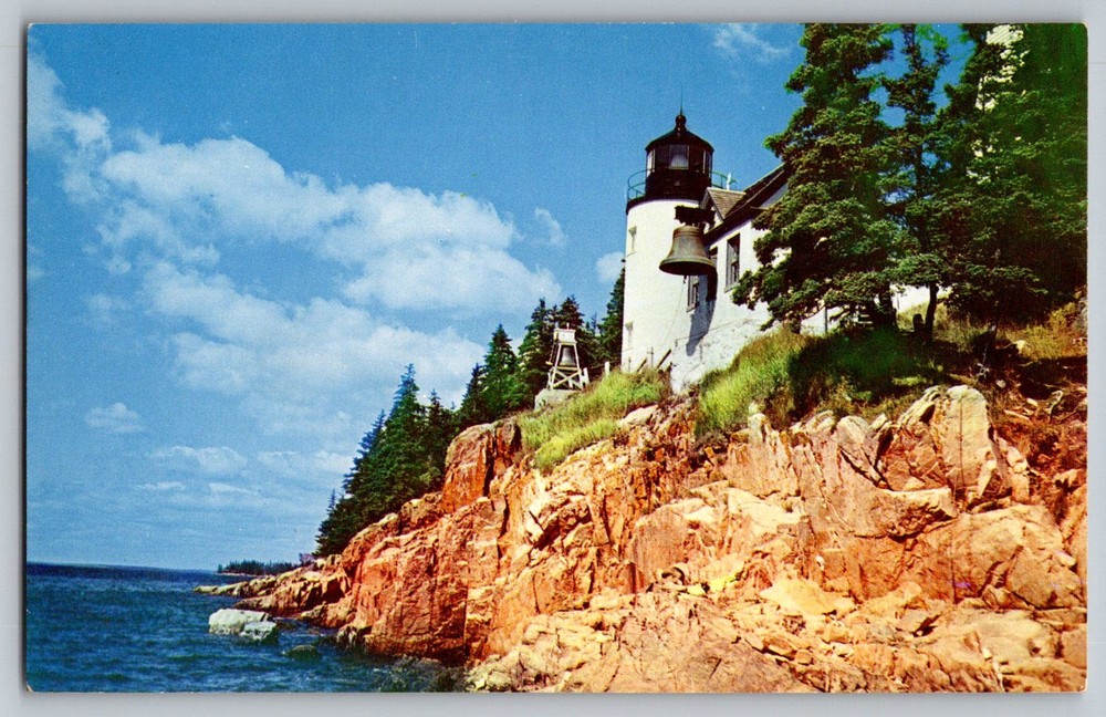 Postcard - Bass Harbor Light Acadia National Park Mt. Desert Island, Maine-image
