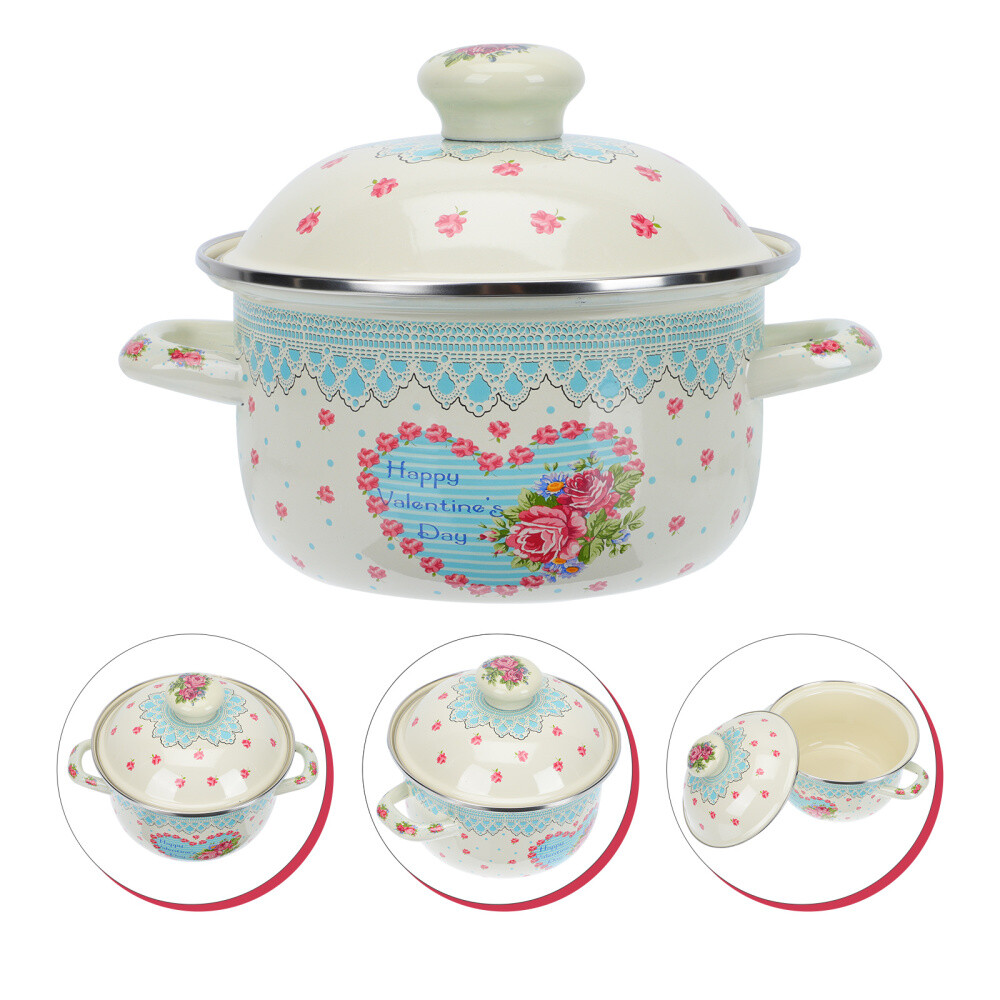 Stew Pan Nonstick Saucepan Enamel Stew Pot Induction Stew Pot