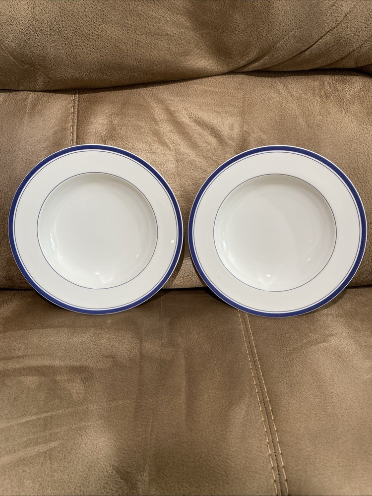 Cooks Club NOVI BLUE Large Rimmed 9