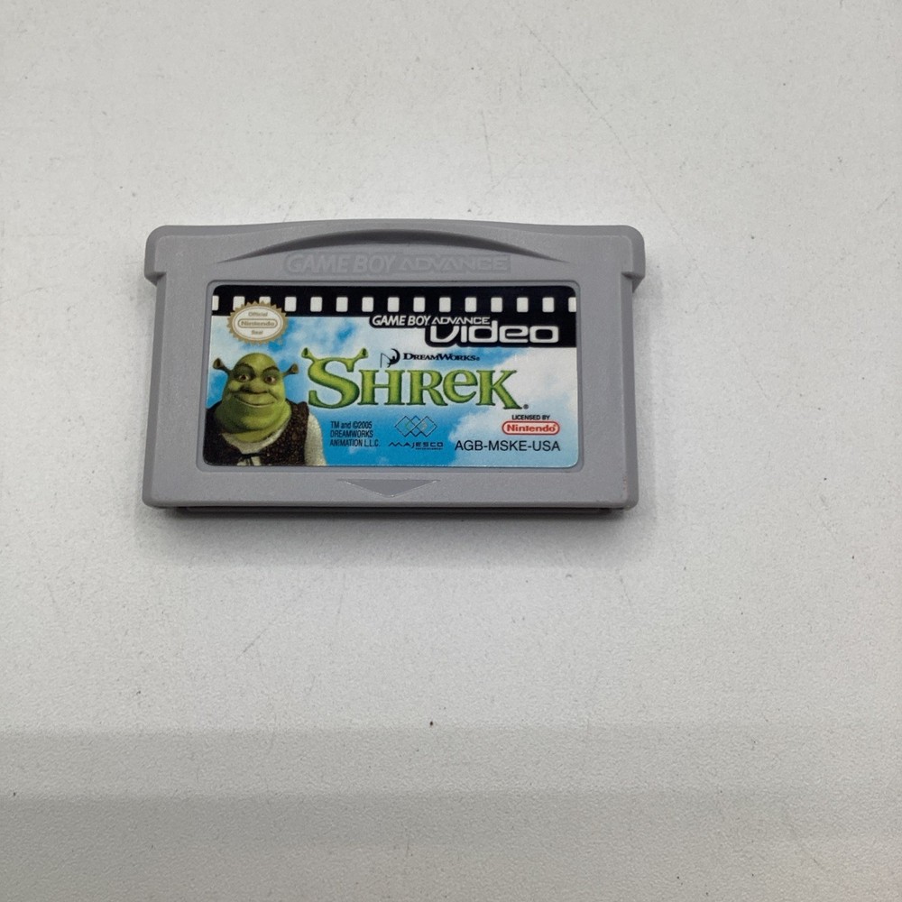 Rare - Shrek (Game Boy Advance GBA Video) Movie Cart Only - Tested Works