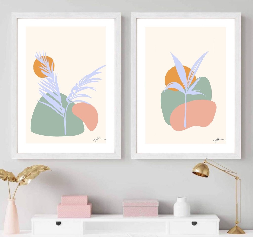 Abstract Art Prints Wall Art Décor Contemporary Art Print Minimalist Art Modern-image