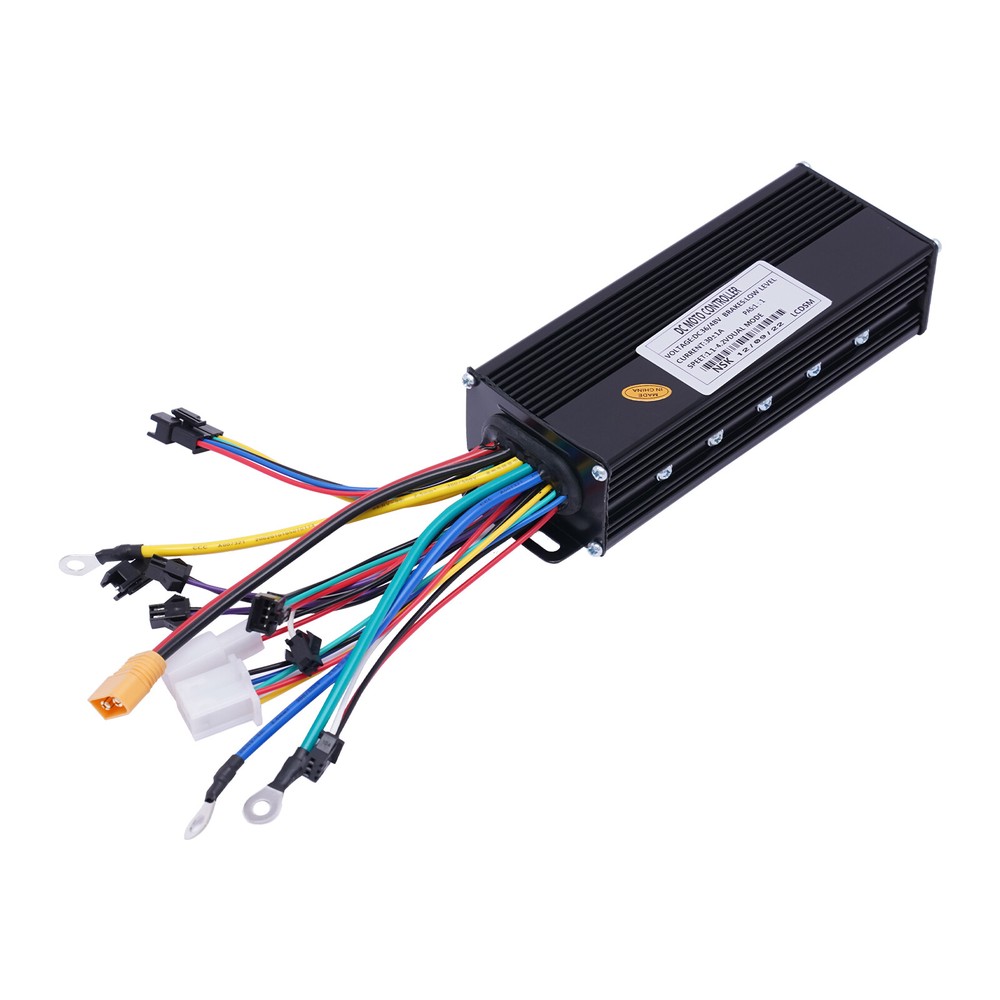 48V Brushless Controller Kit LCD Display Throttle Cable For Electric Bike E-bike