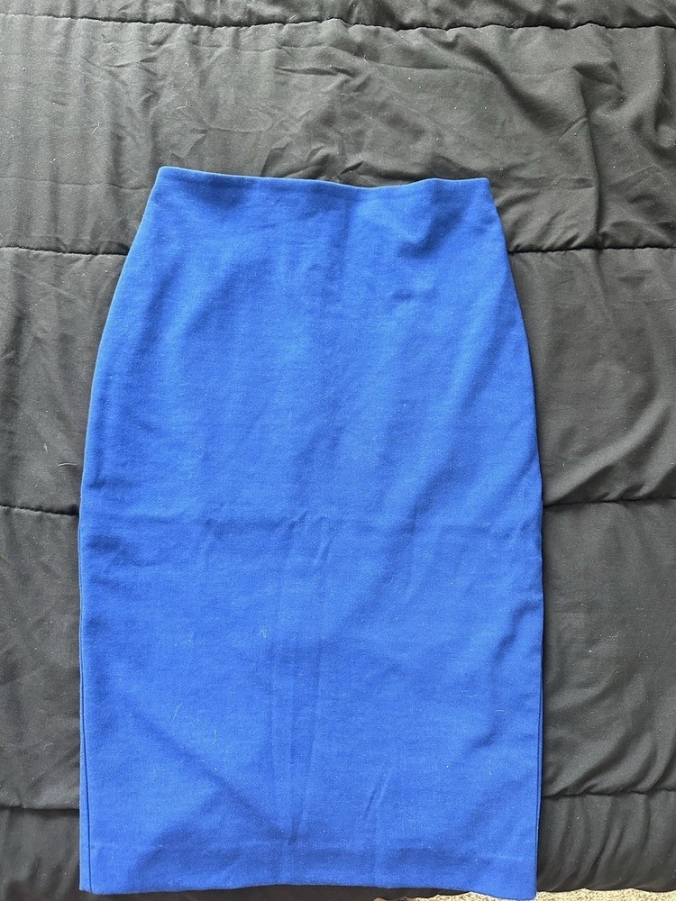 Women's Blue Pencil Skirt Express Size 00