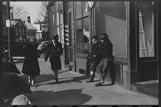 Photo:Woodstock,Vermont,VT,Farm Security Administration,March 1940,FSA,49