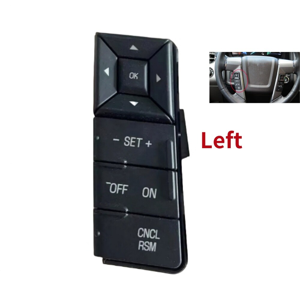 15-17 Ford Expedition Left Cruise Control Steering Wheel Buttons Switch