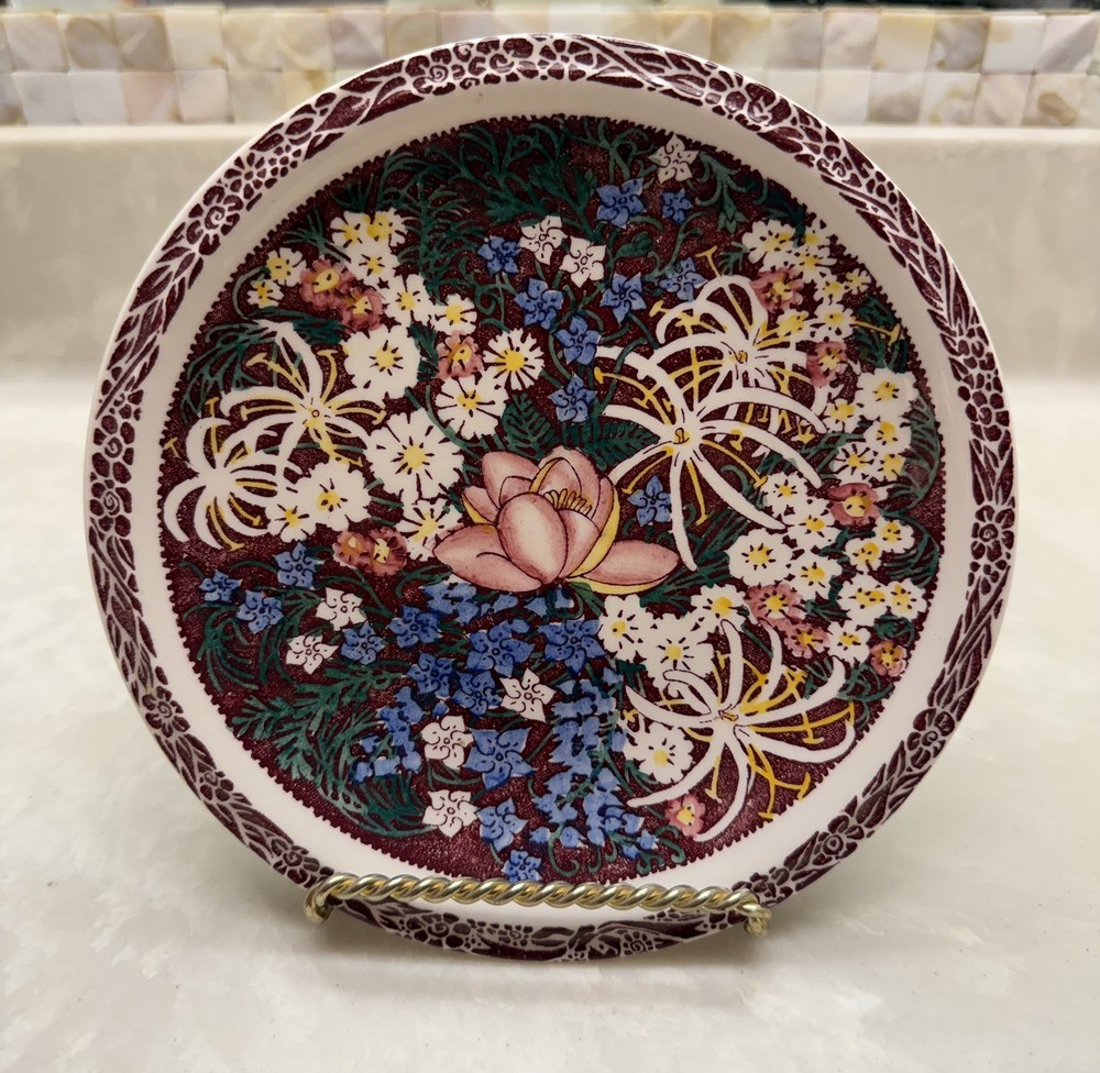 Don Blanding Aloha Lei Lani 7.5” Salad Plate Vernon Kilns