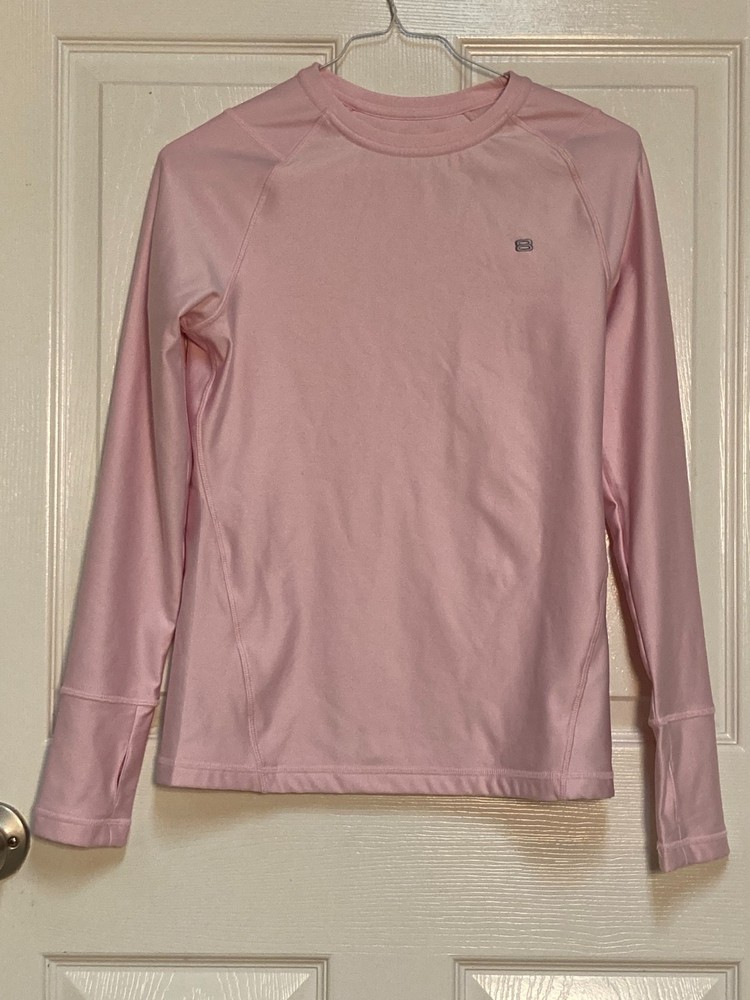 Women's performance top by Layers long sleeve pink sze small