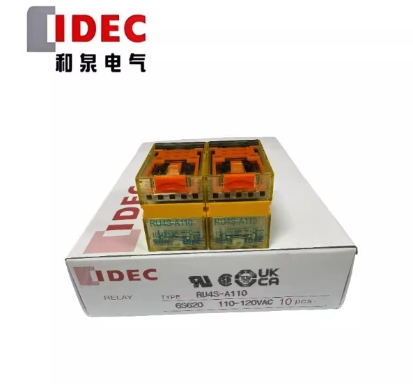 1PCS IDEC RU4S-A110 intermediate relay 110-120VAC