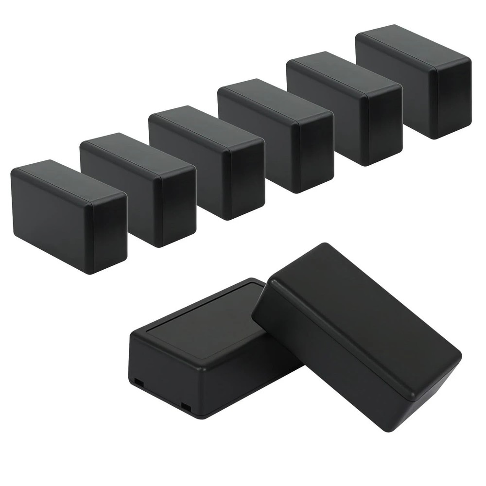 Project Box 8 Pieces Electrical Box Small Junction Box ABS Plastic Enclosure ...-image