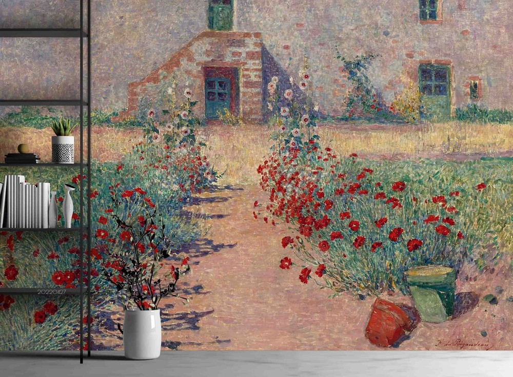 3D Landscape Oil Painting Wall Murals Wallpaper Murals Wall Sticker 52