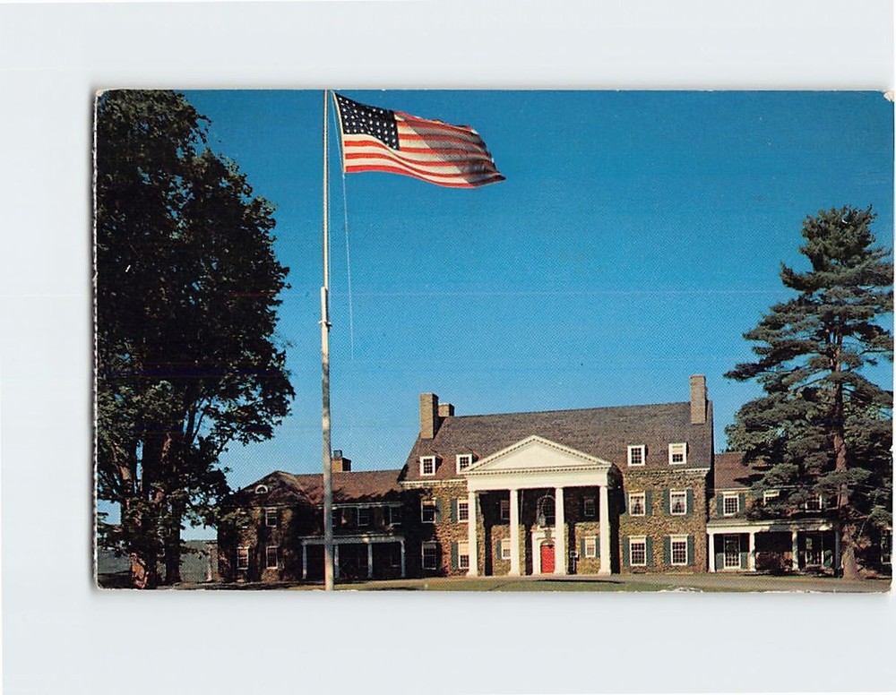 Postcard West View  Fenimore House Museum Cooperstown NY USA