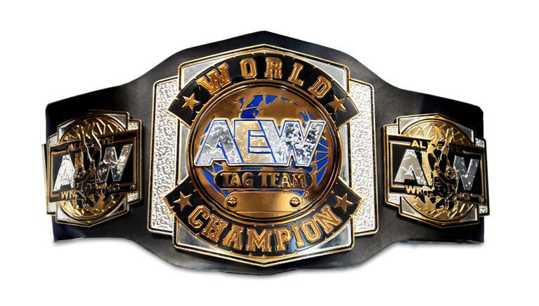 Jazwares AEW Roleplay Championship Belt - Tag Team Title