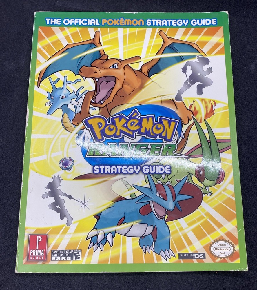 Pokemon Ranger Strategy Guide Nintendo DS w/o Poster Prima Official Game Guide