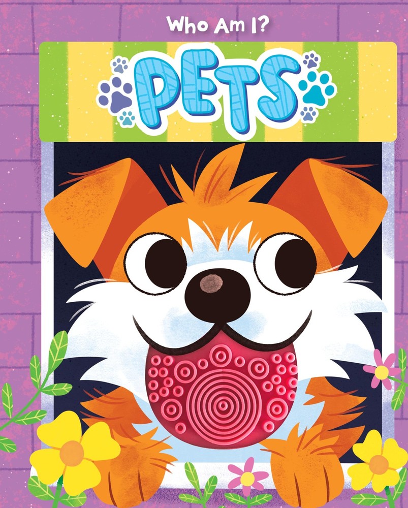 Little Hippo Books Who Am I? Pets Children's Books Ages 1-3 | Touch and Feel Bo,