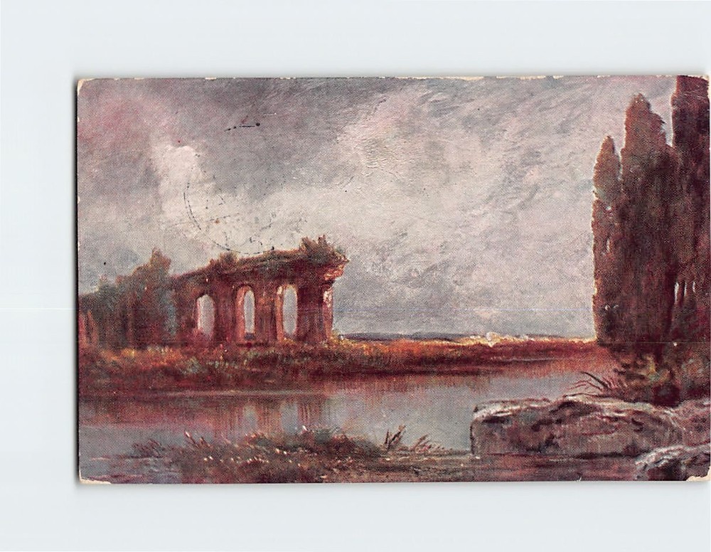 Postcard Nature Lake Scene