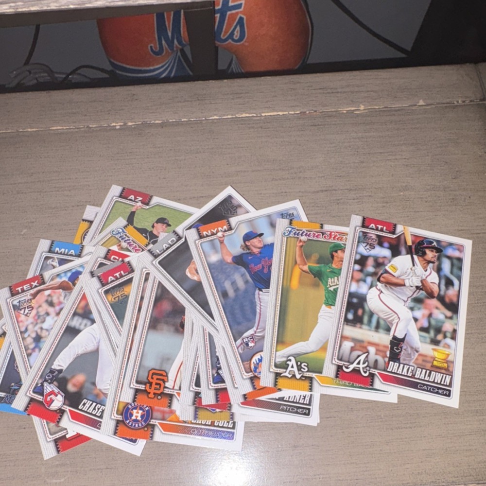 Topps 2025 MLB Baseball Trading Card Lot of 25 - Drake Baldwin Future Stars