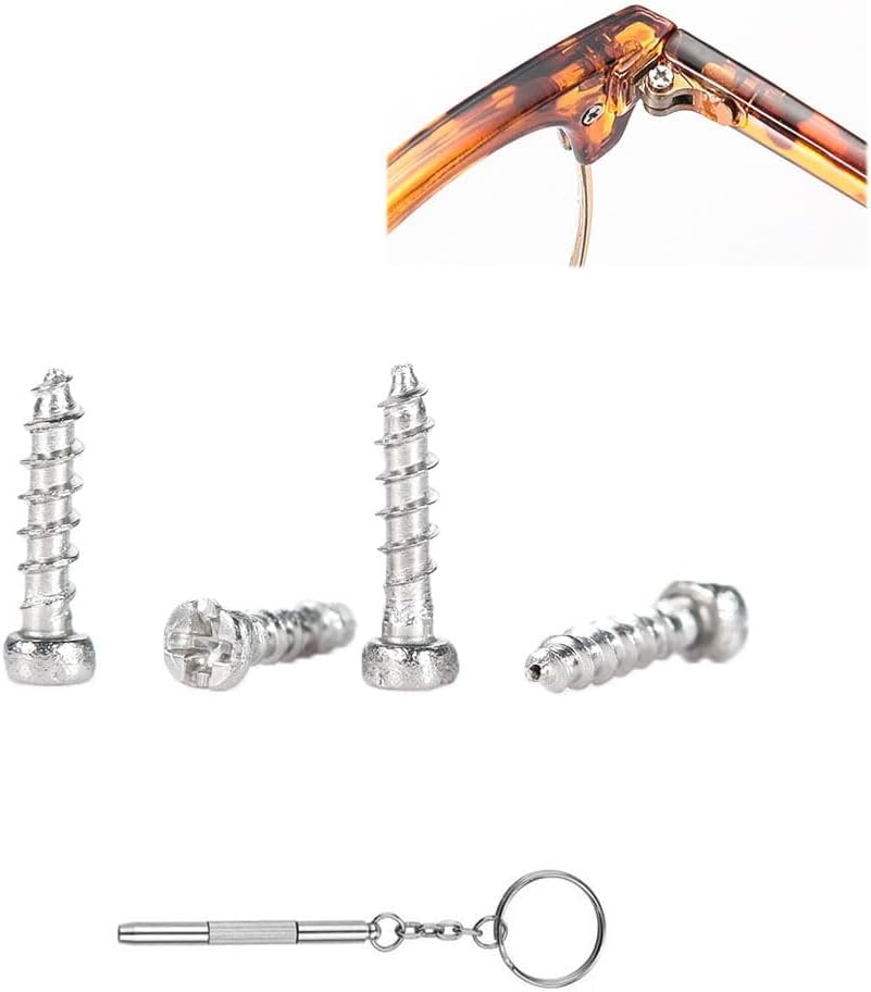 Eyeglass Repair Kits Plate Glasses Self-Tapping Screws Frame Small Accessories S