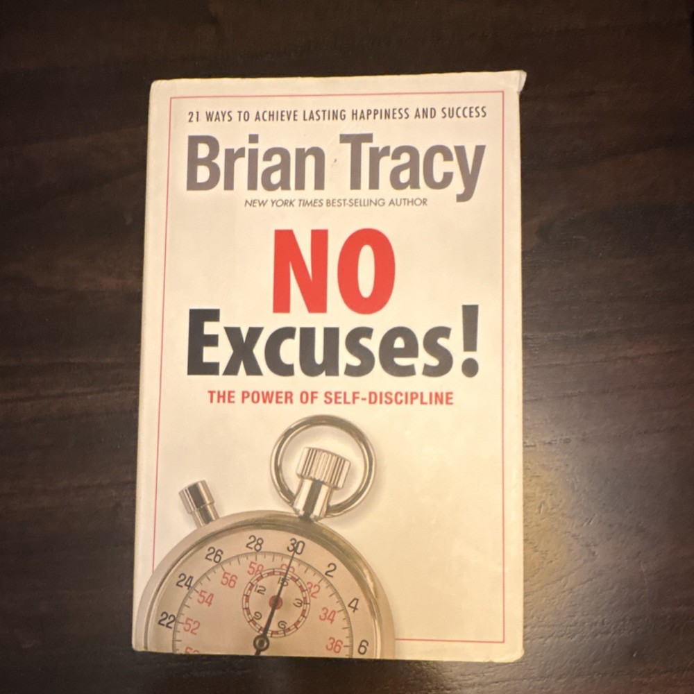 Brian Tracy No Excuses! The Power of Self-Discipline Paperback Self-Help Book