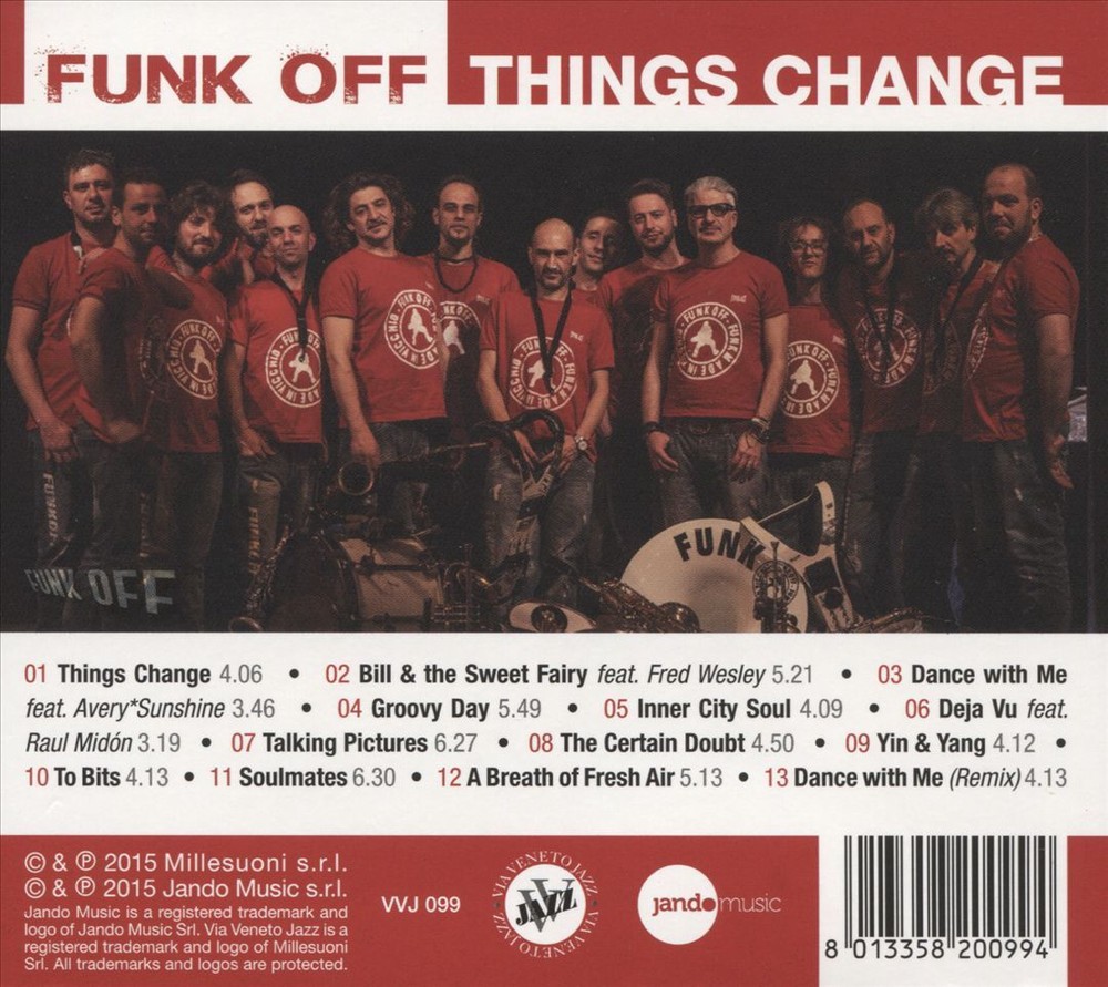 Funky Things Change Album Fresh Funk CD Release  