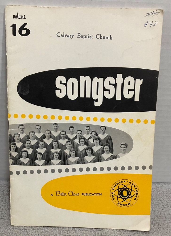 Singspiration Songbook Songster John W. Peterson Vol. 16 Religious Choir 1965