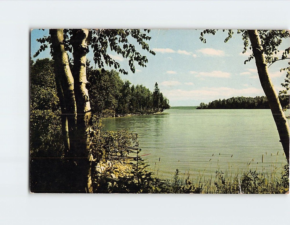 Postcard Beautiful Lake Nature Scene