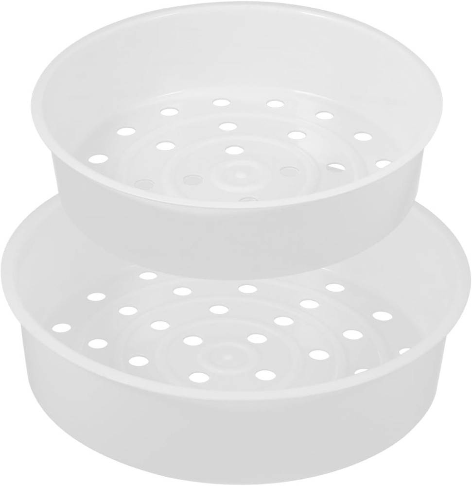2Pcs Plastic Steer Basket for Rice Cooker - 3L 5L Plastic Ste