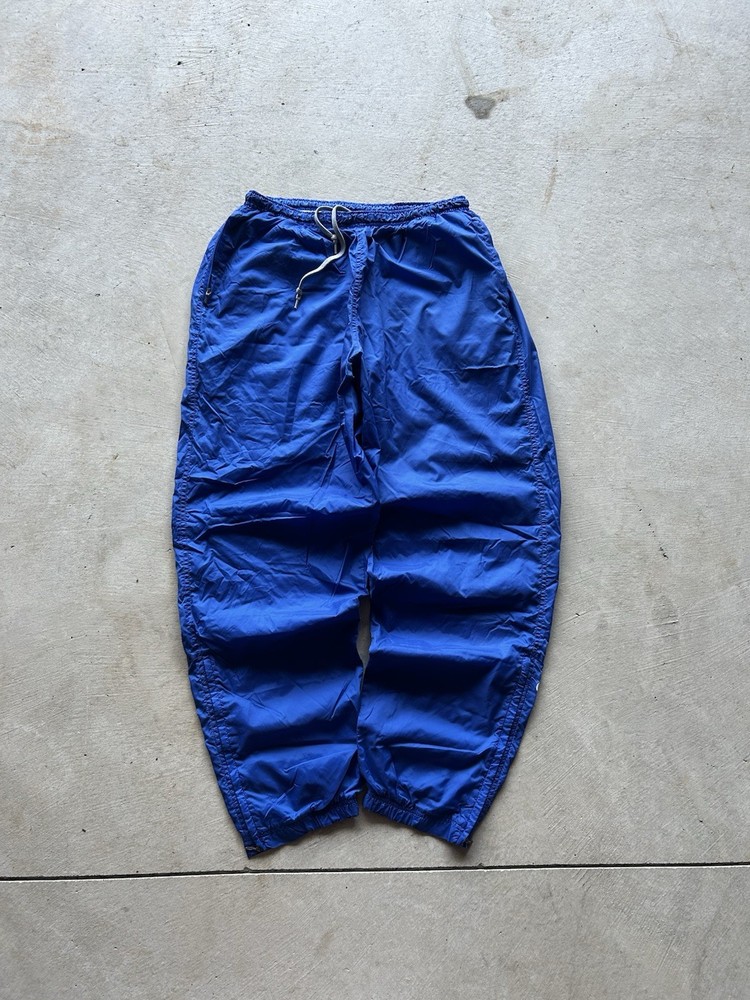 Vintage 90s Nike Windbreaker Trackpants Blue, Size XL