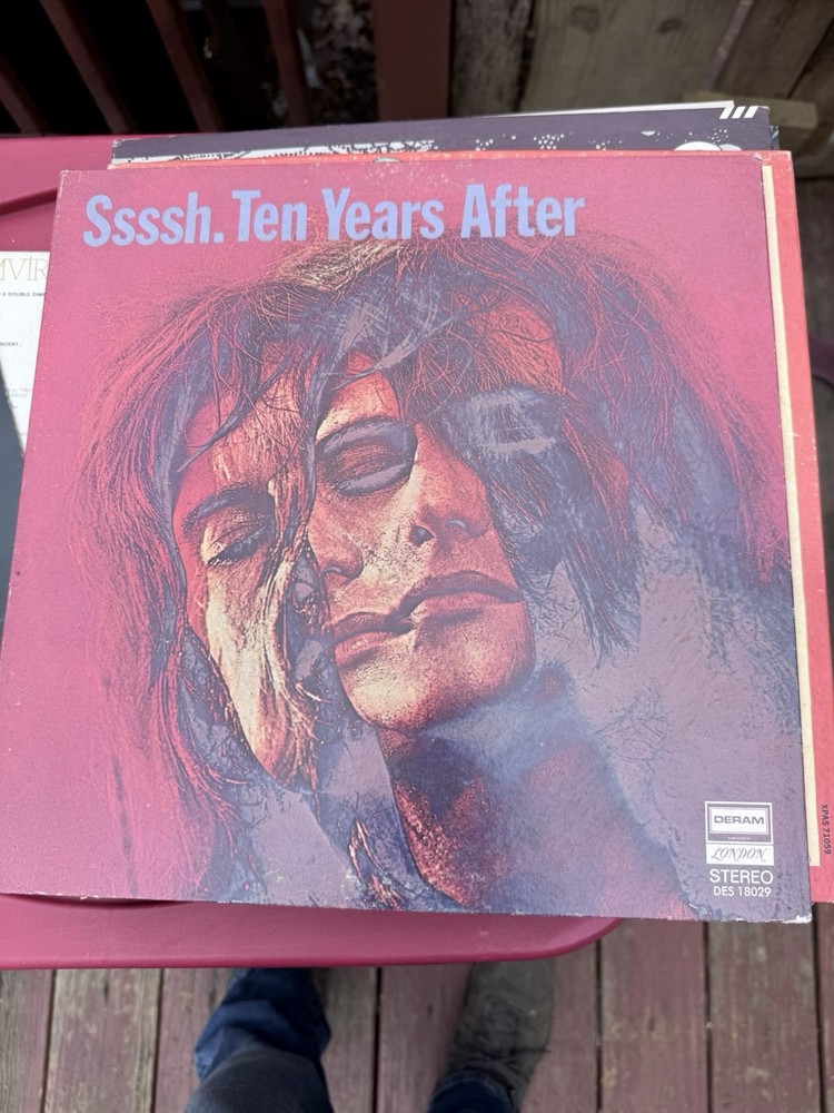 Ten Years After {Ssssh.} Vinyl LP Record Deram DES 18029 Gatefold 1969 Album