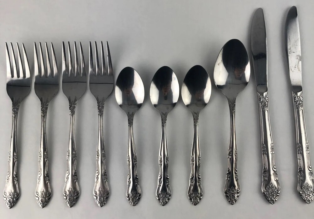 Столовые приборы ROGERS DREAM ROSE из нержавеющей стали 10 шт вилки ложки нож японский винтажный