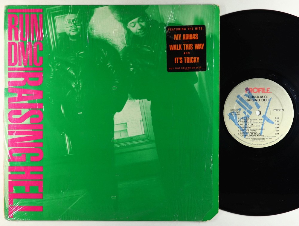 Run-D.M.C. - Raising Hell LP - Profile Shrink