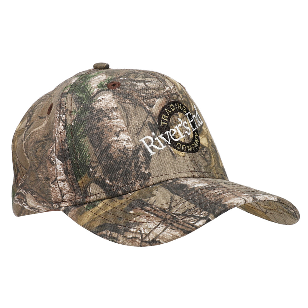 River's End Camo Cap Mens Size OSFA  Athletic Sports RE005-RAP-SB