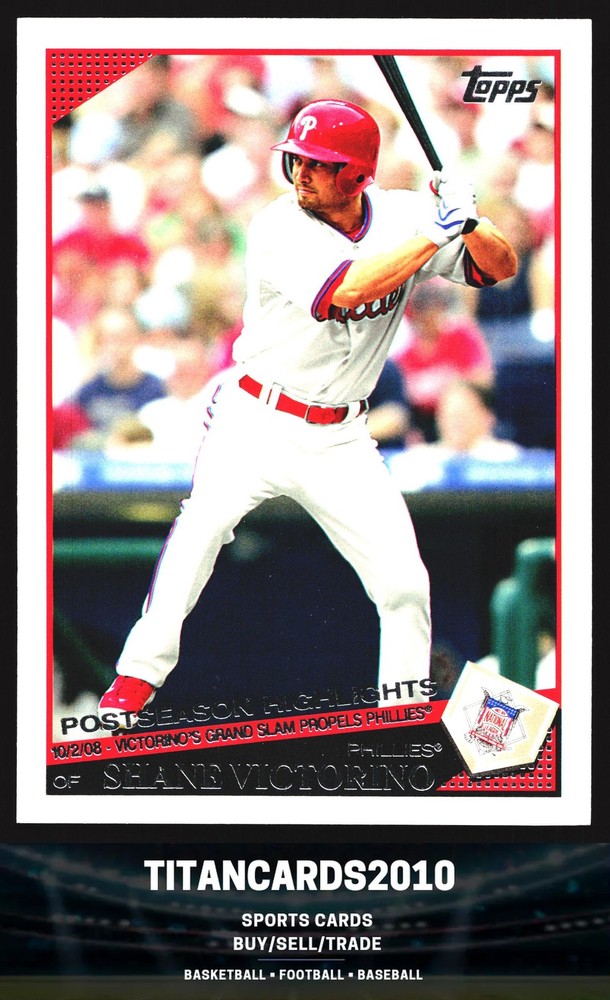 Shane Victorino 2009 Topps Post Season Highlights Philadelphia Phillies #191