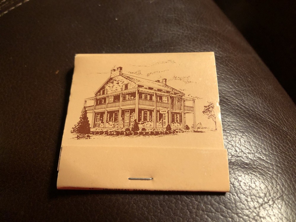 Plumsteadville Inn, Plumsteadville, Bucks County, PA, Full Unstruck Matchbook