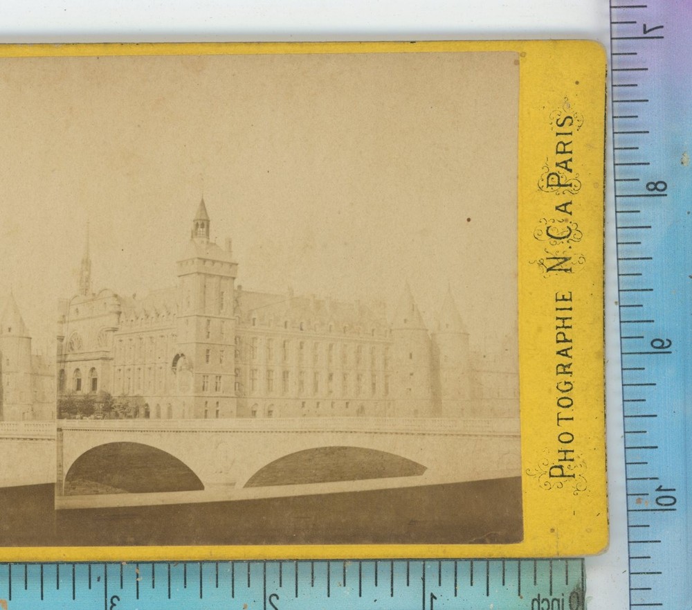 Palace of Justice Paris France N.C.  Stereoview