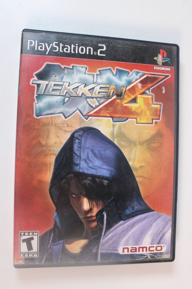 Tekken 4 (Sony PlayStation 2, PS2) Authentic, Complete, Tested/works