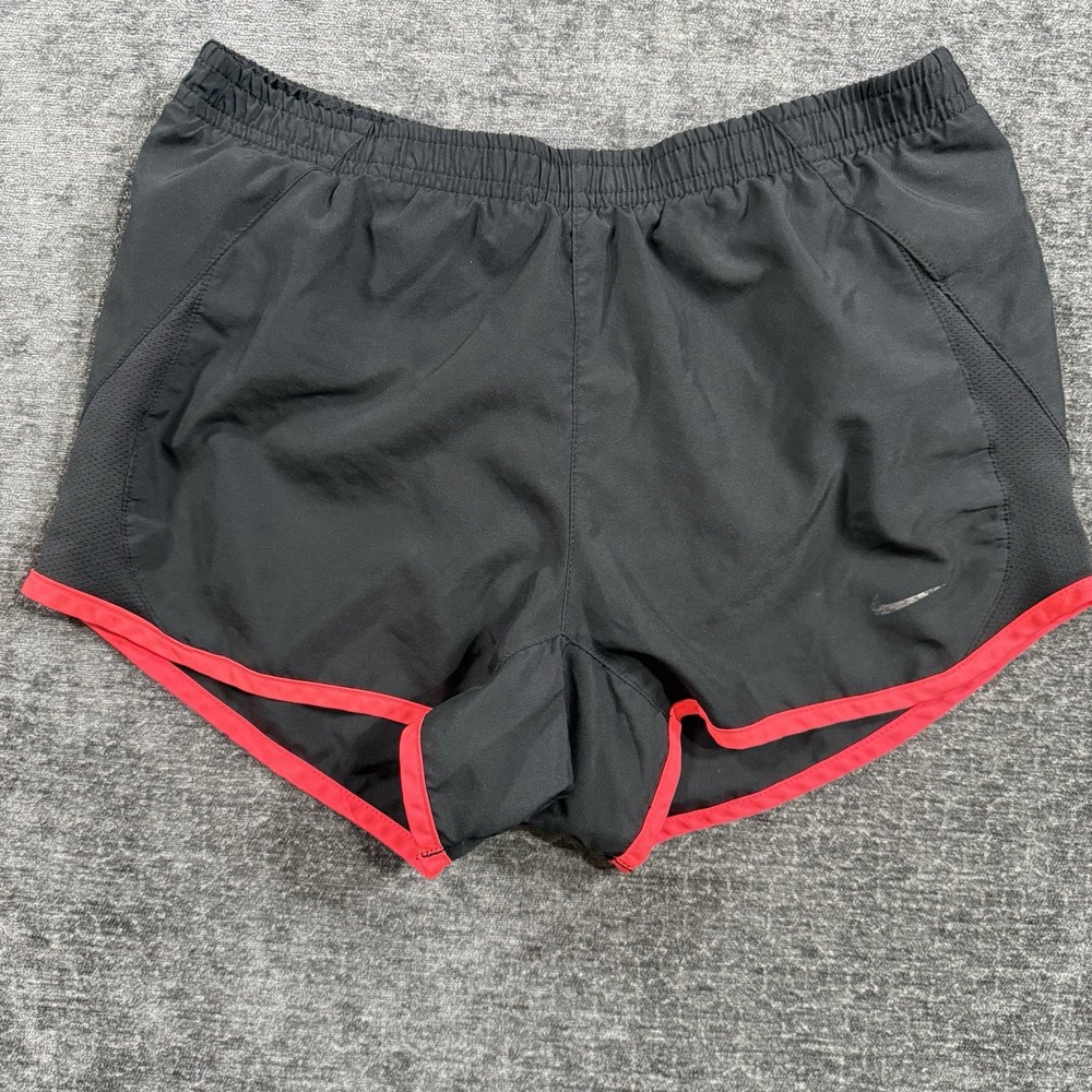 Nike Shorts Women’s Size XS Black & Pink Dri-FIT Tempo Running Lined Athletic