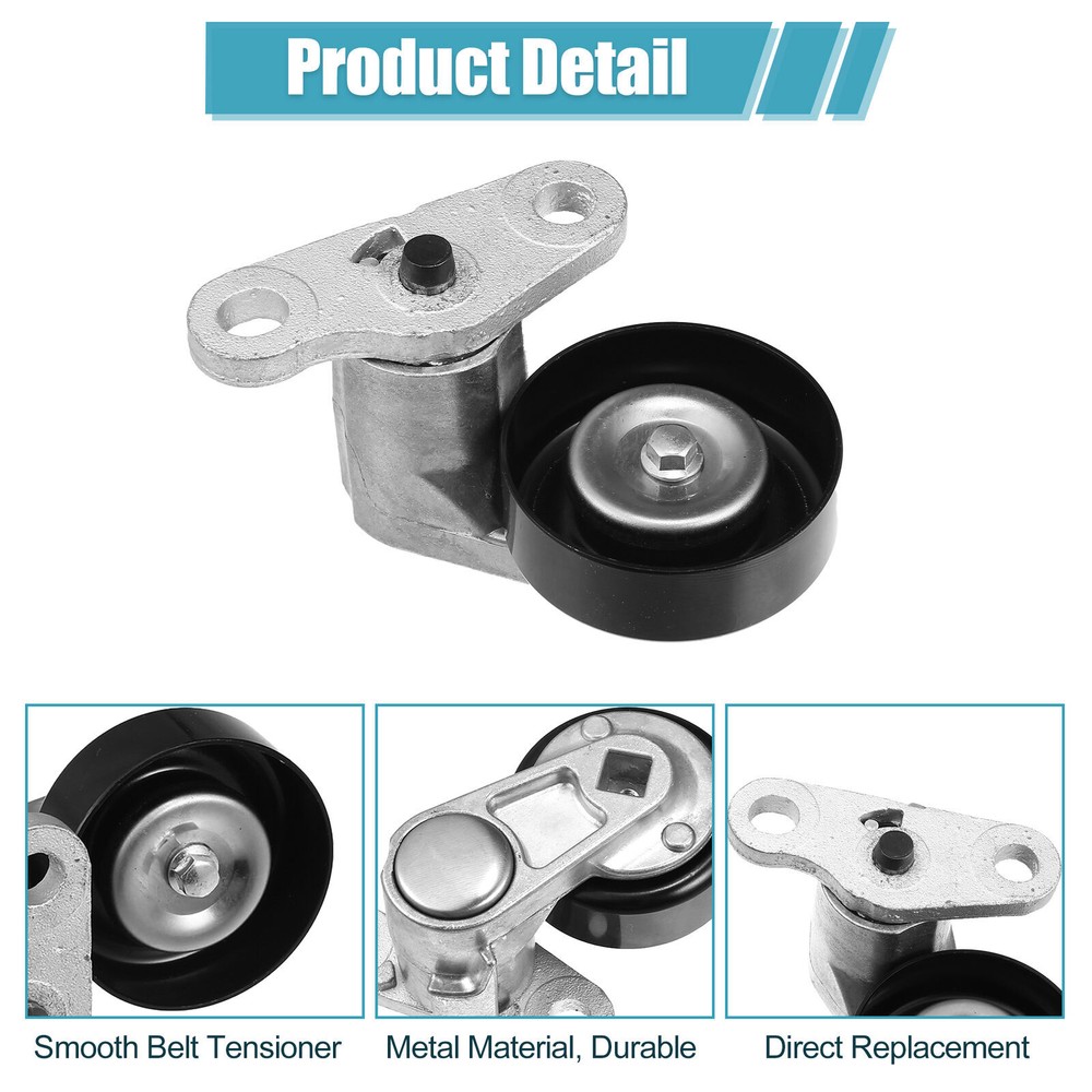 NEW A/C DRIVE BELT TENSIONER METAL PULLEY FOR GM CHEVY GMC 12580196 HIGH QUALITY