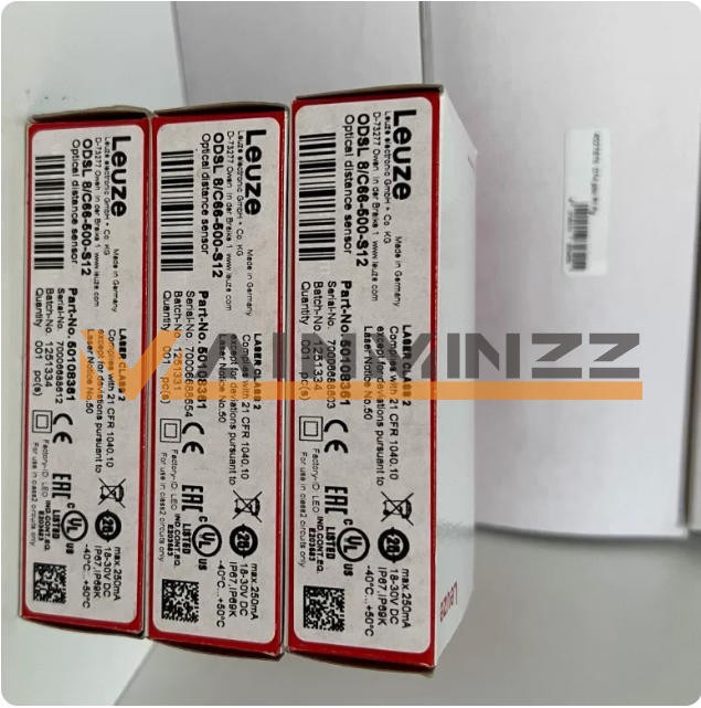 1PC New LEUZE ODSL 8/C66-500-S12 50108361 Optical distance sensor