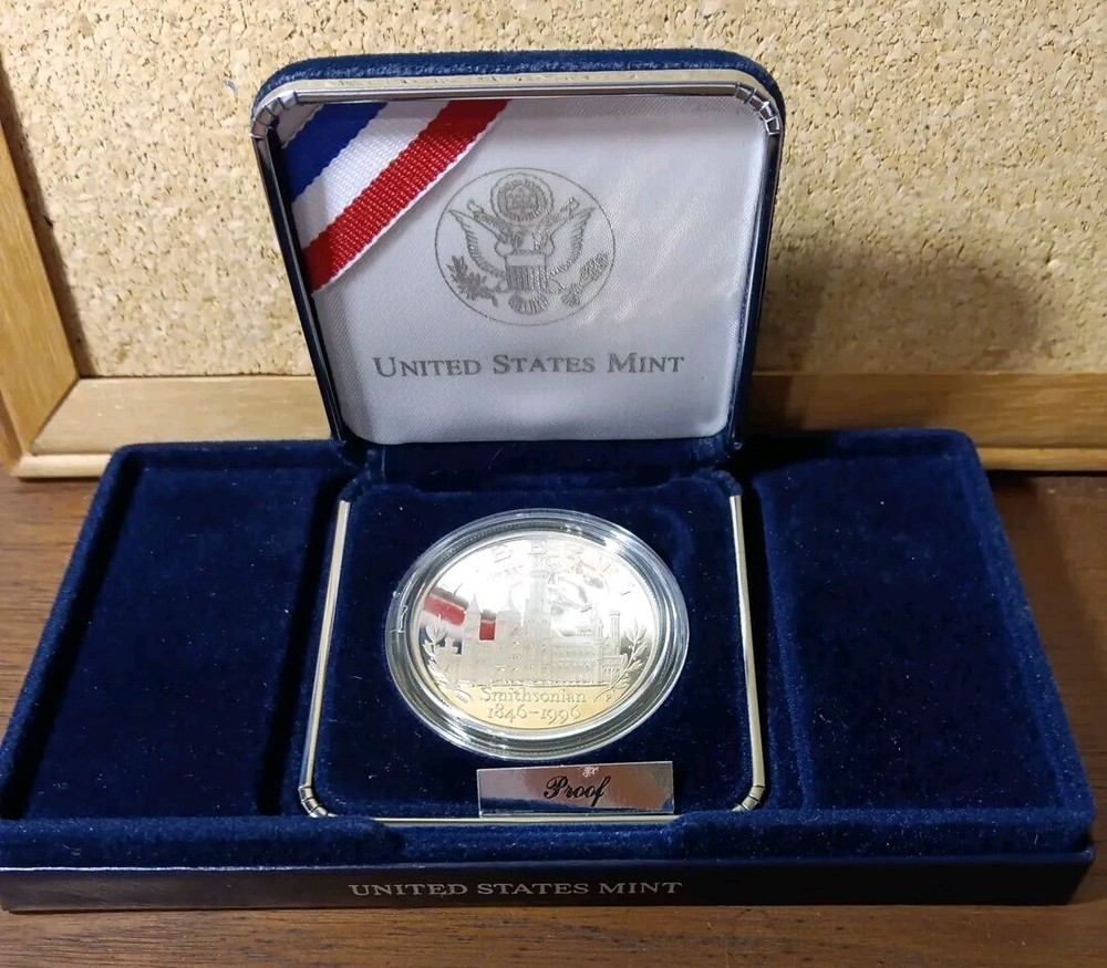 1996 Smithsonian Institution 150th Anniversary Paper Missing  On Back SEE Pics