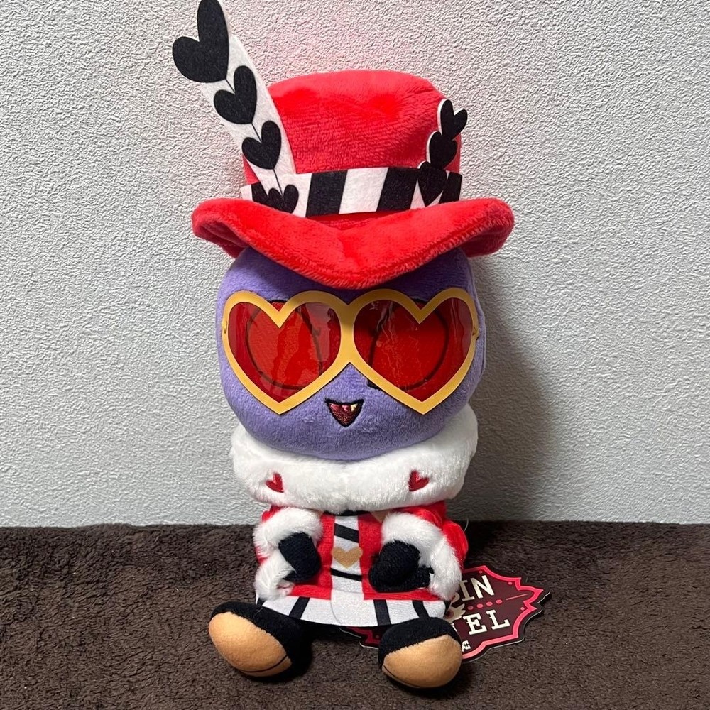 Hazbin Hotel Valentino Sitting Plush Toy Doll 20cm Round One Limited 2025 New