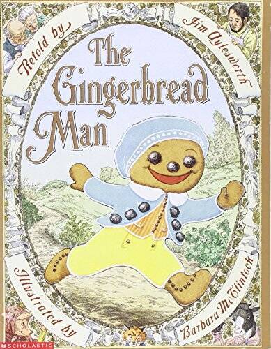 The Gingerbread Man - Paperback By Jim Aylesworth - GOOD