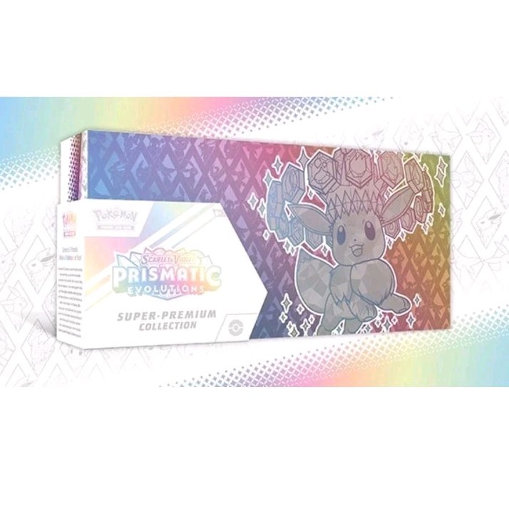 Pokemon Prismatic Evolutions Super Premium Collection SPC New & Factory Sealed