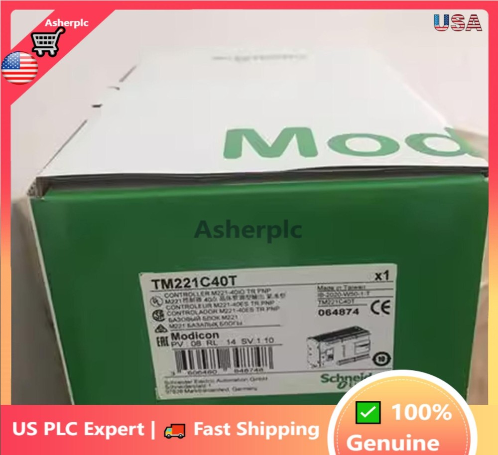 NEW TM221C40T PLC Module TM221C40T